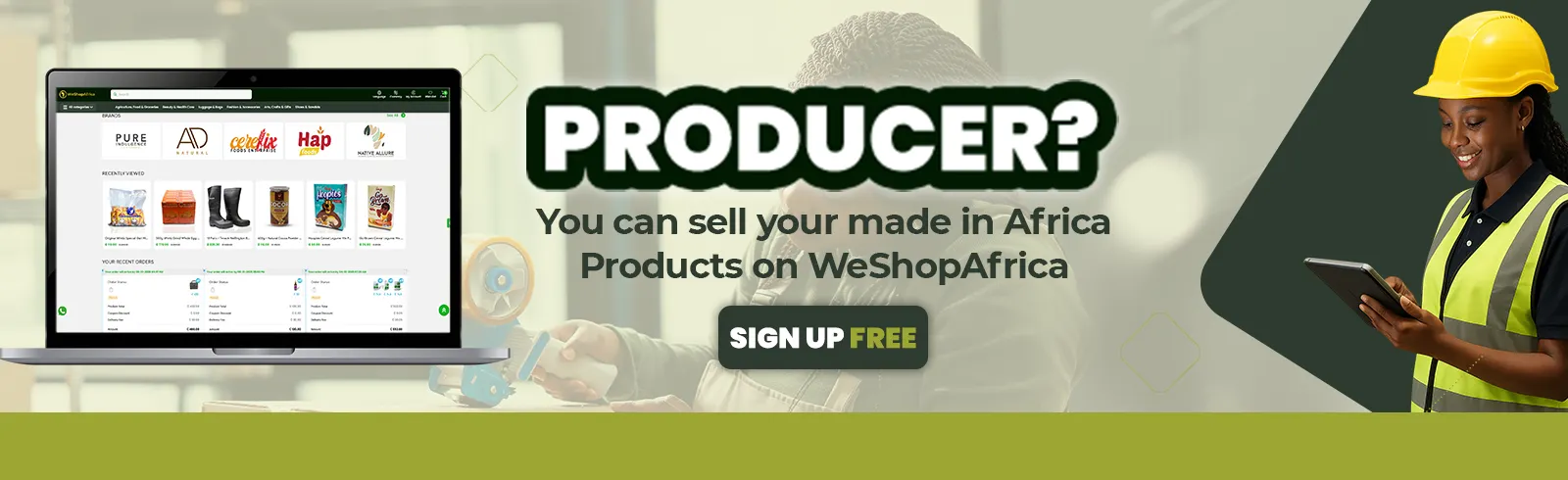 Sell on weshopafrica