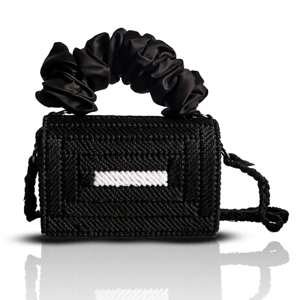 Handmade Woven Canvas Women’s Handbag