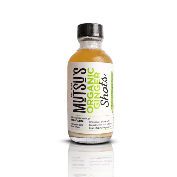 24pk Natural Ginger Shot – Immune, Digestive & Metabolism Support Drink 60ml