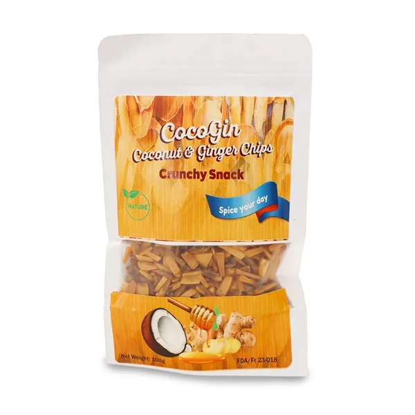 Coconut & Ginger Honey Flakes snacks 150g sizes