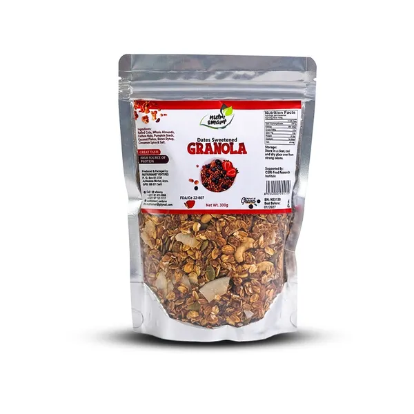Dates Sweetened Granola Original Instant Breakfast 300g