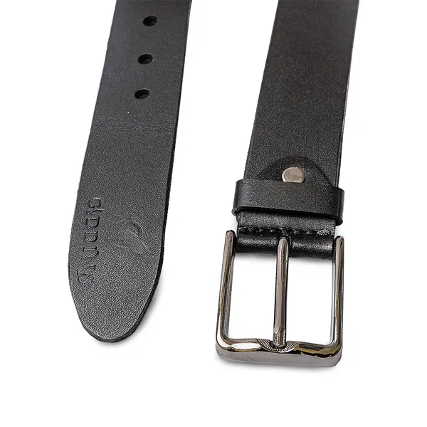Gidden's Premium Leather Belt - Black