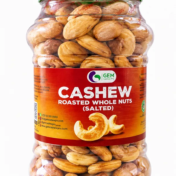 GEM Cashew Roasted Whole Nuts (Salted) - 810g