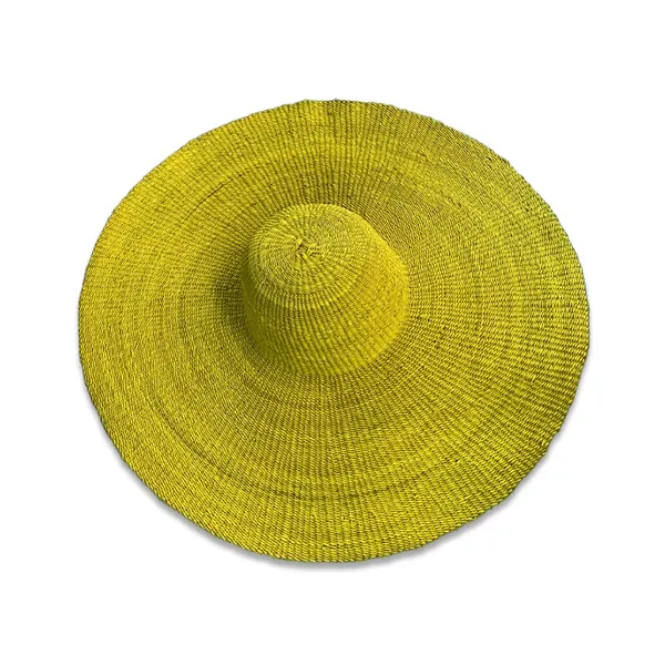 Sweet Licia's big hat (Yellow)