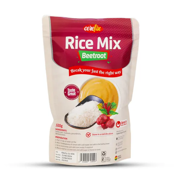 Rice Beetroot Cereal Mix – Nutritious Whole Grain & Vegetable Breakfast Blend