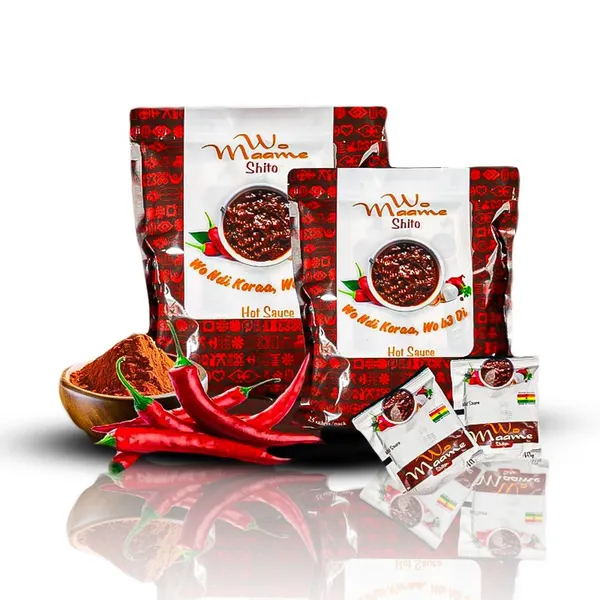 25pcs Wo maame shito- Hot sauce (1kg)