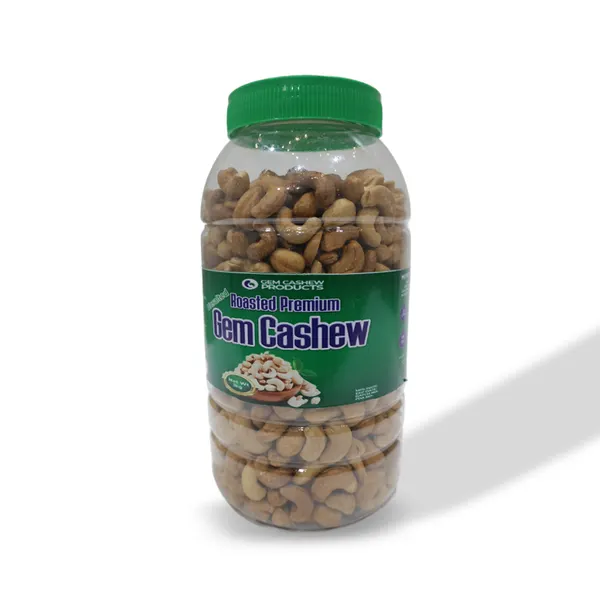 Unsalted roasted premium gem cashew-1kg