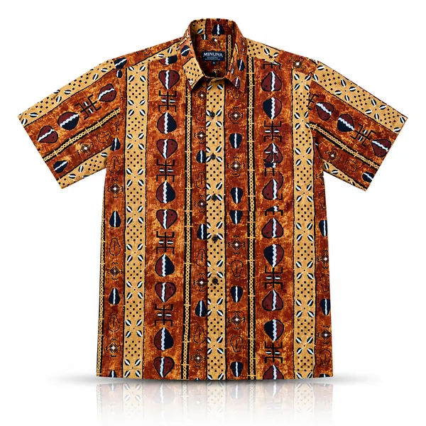 Men's African Print Short Sleeve Shirt – Premium Ankara Casual Button-Up | WeShopAfrica
