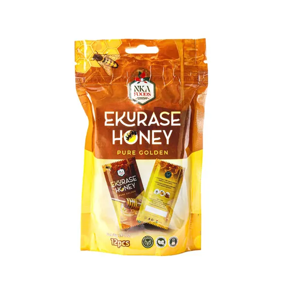 Ekurase Honey – 100% Organic Natural Honey (12pcs Sachet Pouch)