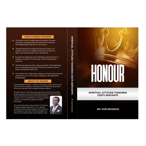 HONOUR - SPIRITUAL ATTITUDE TOWARDS GOD'S SERVANTS