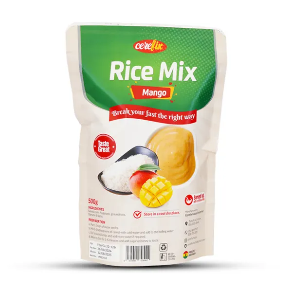 Rice Mix Mango Cereal – Nutritious Fruit-Infused Grain Breakfast Blend