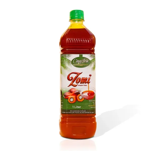 Zomi Palm Oil – 1L Natural Traditional Red Palm Cooking Oil