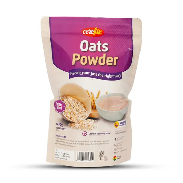 Oat Powder Cereal – Nutritious Instant Whole Grain Breakfast Mix
