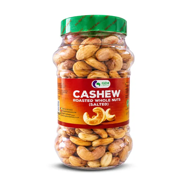 GEM Cashew Roasted Whole Nuts (Salted) - 750g