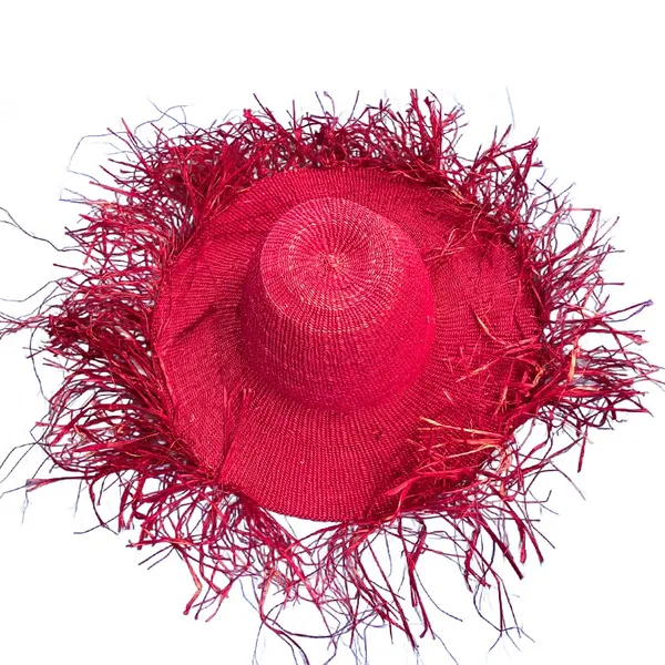Sweet Licia's hot pink hat