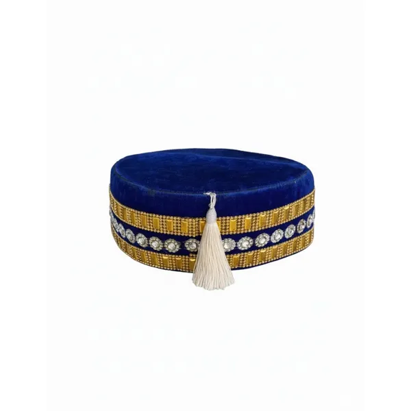 Muslim Blue Hat