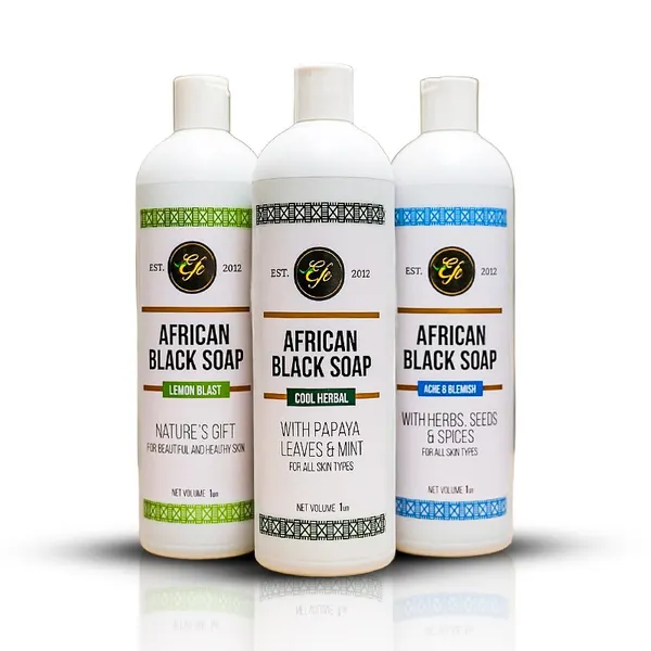 Efe organics African Black soap (Three set)