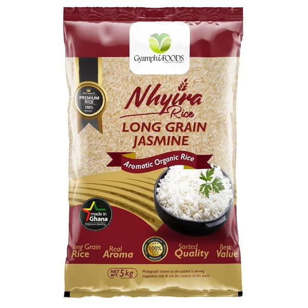 25kg Premium Ghana Rice - 100% Locally Grown, Stone-Free & Naturally Fresh