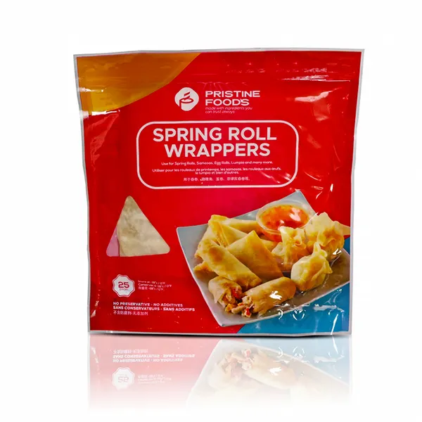 Spring Wrappers - 25pcs - Supple & Easy to Use for crispy spring rolls and samosas