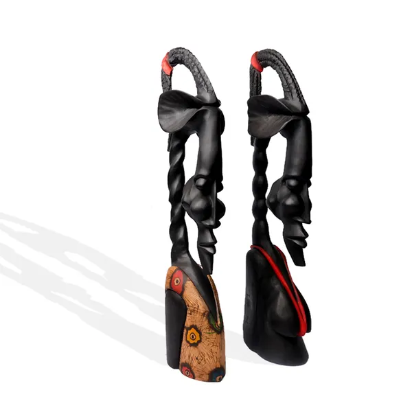 Senufu Half Body Wooden Craft