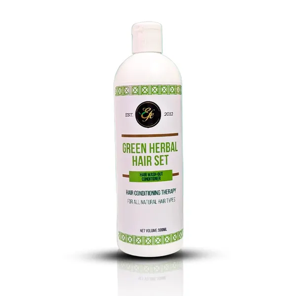 Efe Organics green herbal hair set (hair wash-ot conditioner)