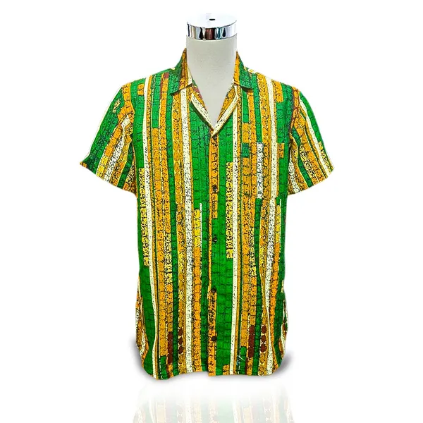 African print vertical stripes patterns